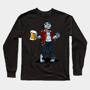 Zombie Pirate Party Long Sleeve T-Shirt